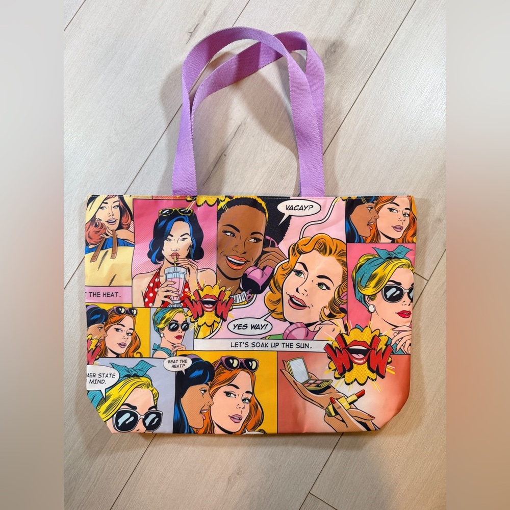 Este Lauder Comic Theme Tote Bag - image 1